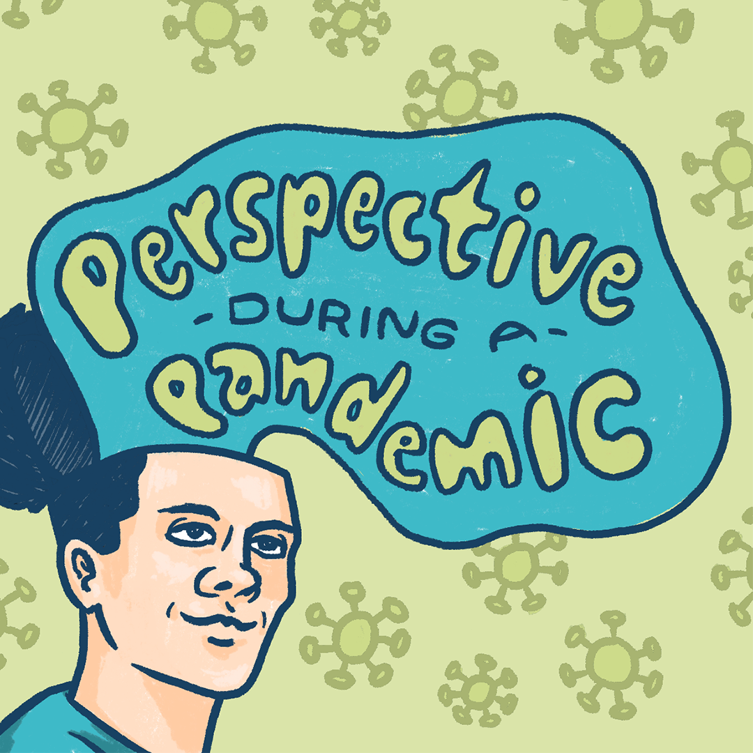 man with a thought bubble above his head